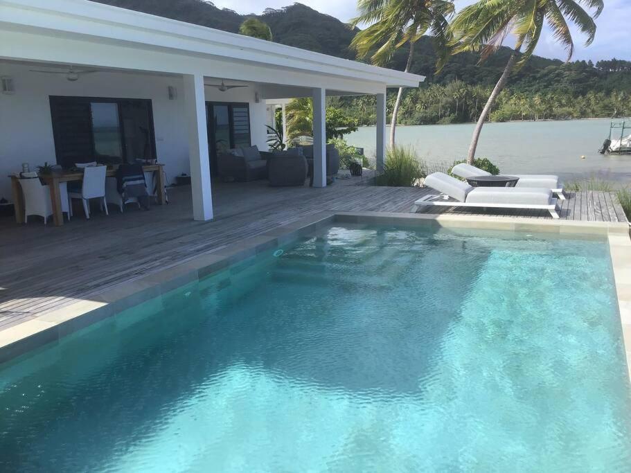 Villa Pkbleucoco à Opoa Extérieur photo