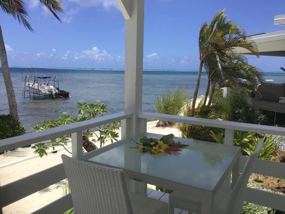 Villa Pkbleucoco à Opoa Extérieur photo